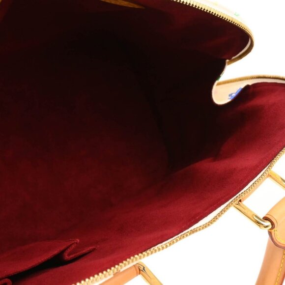 Louis Vuitton White Monogram Multicolor Alma Handbag - Picture 14 of 15